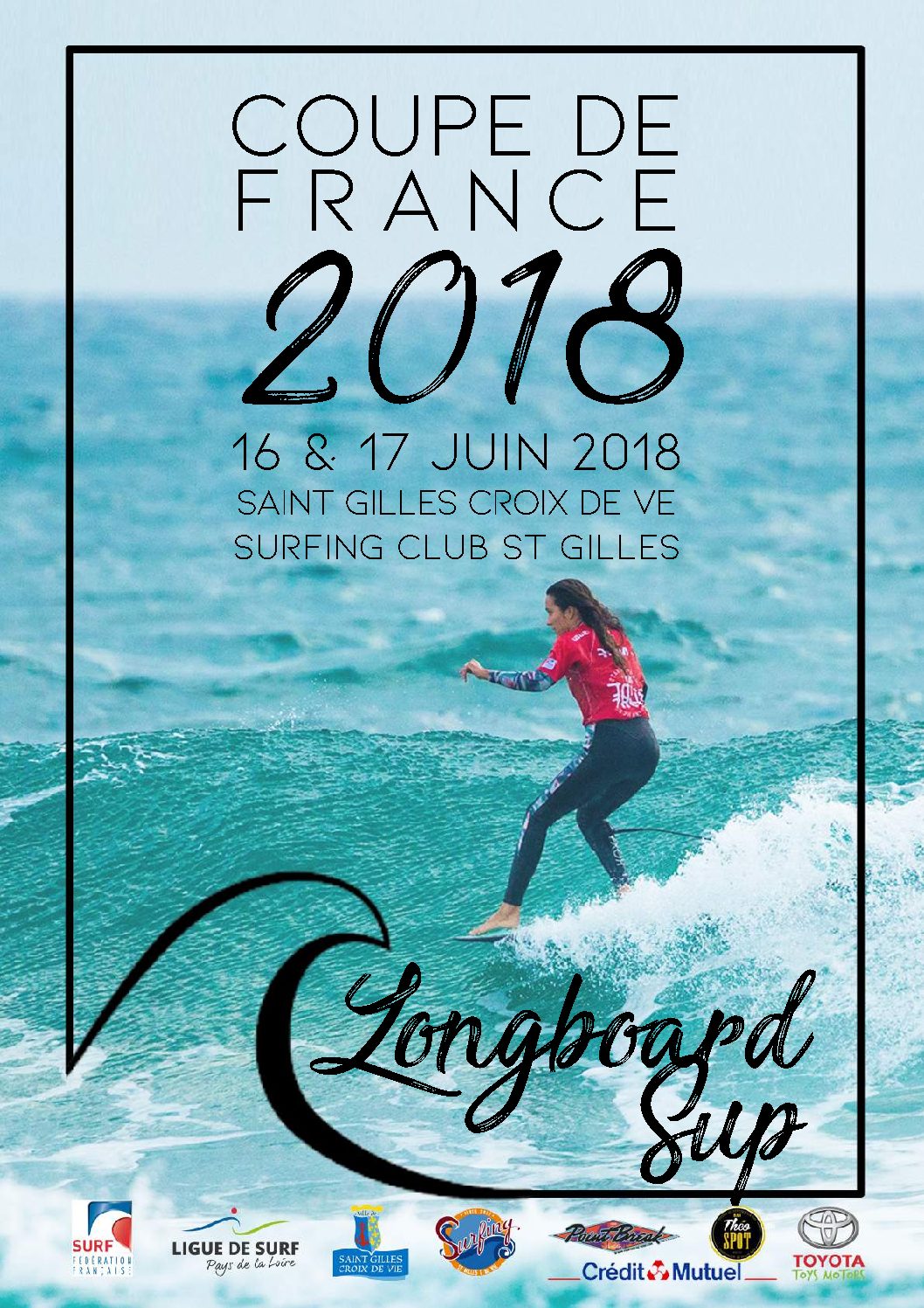 Coupe de France de Longboard et SUP / Saint Gilles Croix de Vie /16-17 juin